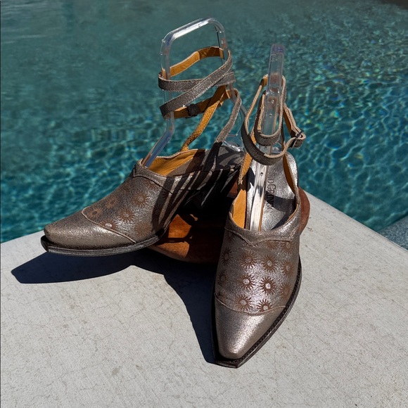 Old Gringo Shoes - Old Gringo La Luz Sol Ankle Strap Mules New Without Tags Size 7
